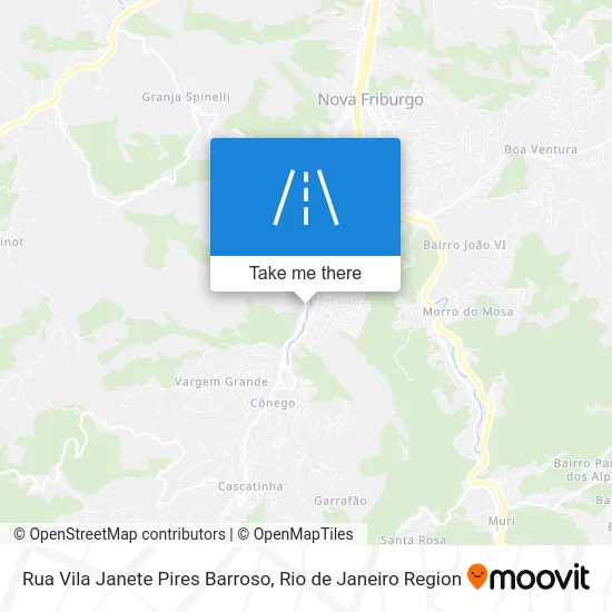 Rua Vila Janete Pires Barroso map