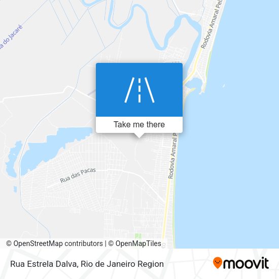Rua Estrela Dalva map