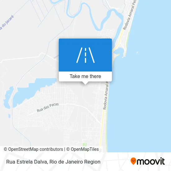 Rua Estrela Dalva map