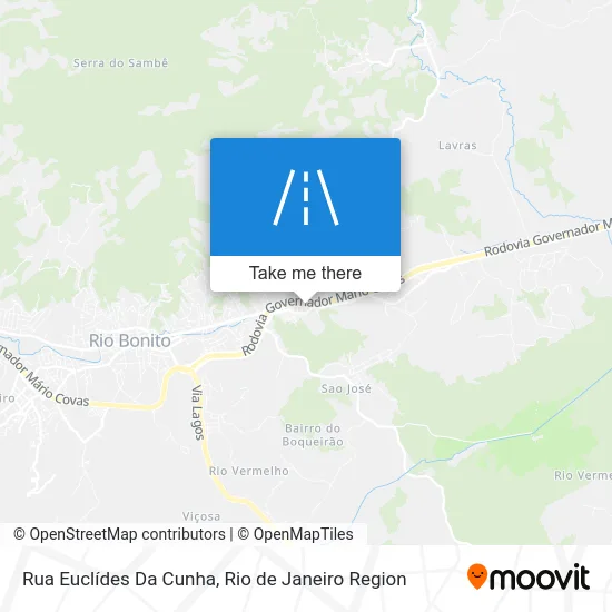 Rua Euclídes Da Cunha map