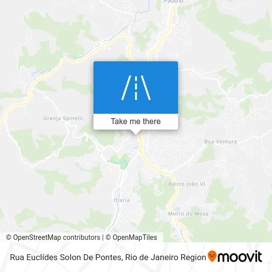 Rua Euclídes Solon De Pontes map