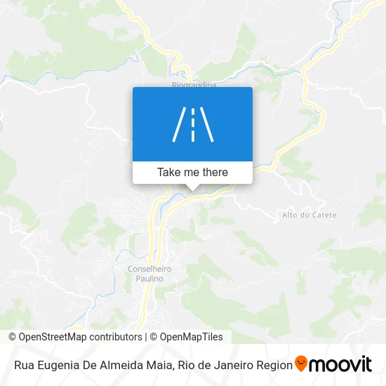 Rua Eugenia De Almeida Maia map