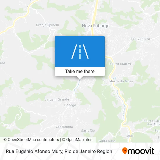 Rua Eugênio Afonso Mury map