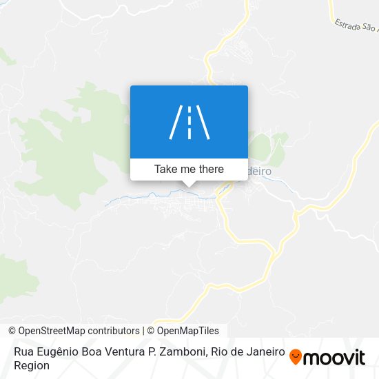 Rua Eugênio Boa Ventura P. Zamboni map