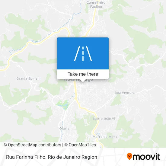 Rua Farinha Filho map