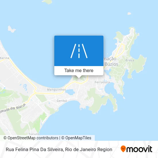 Rua Felina Pina Da Silveira map