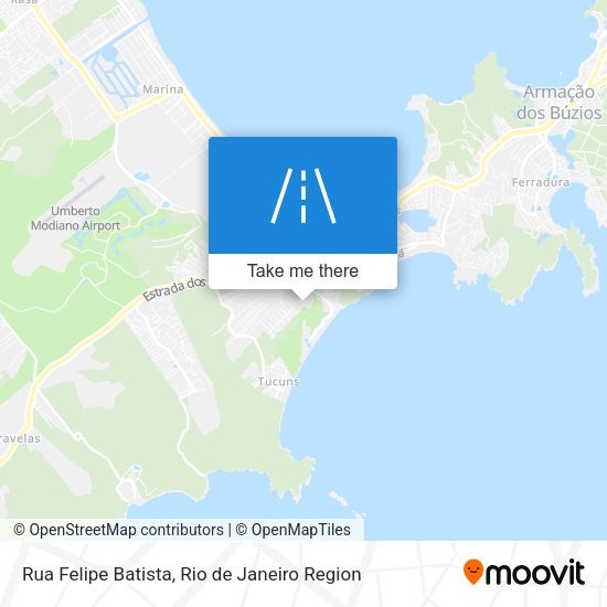 Rua Felipe Batista map