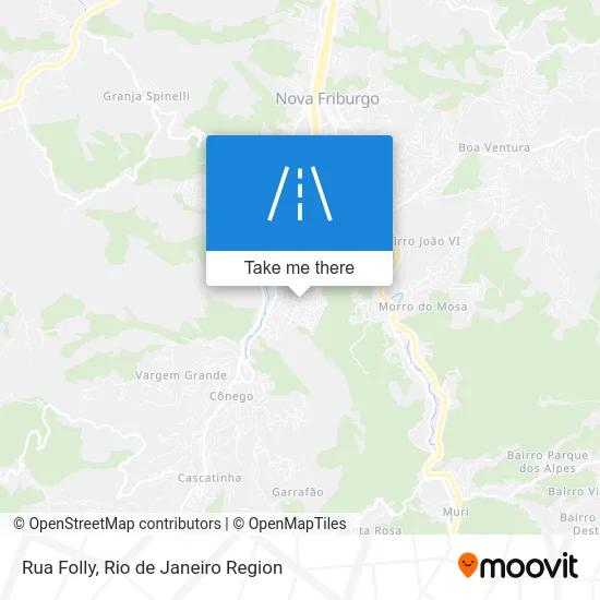 Rua Folly map