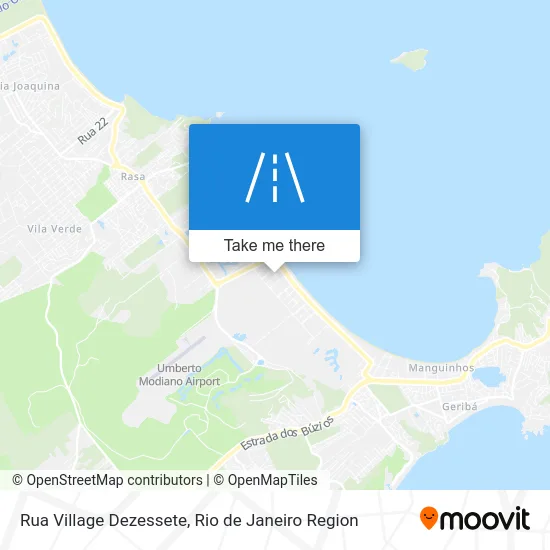 Rua Village Dezessete map