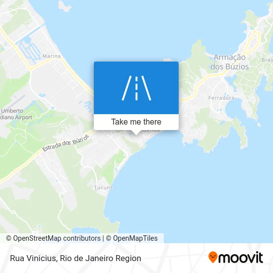 Rua Vinicius map