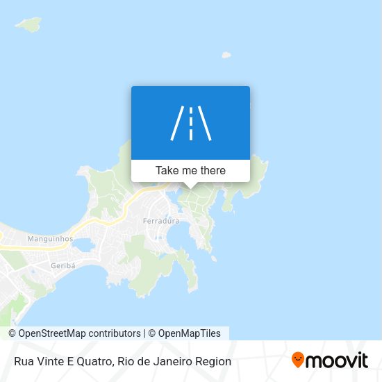 Rua Vinte E Quatro map
