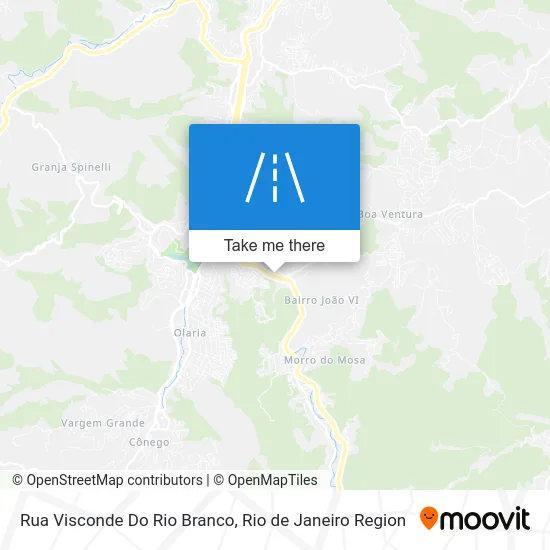 Rua Visconde Do Rio Branco map