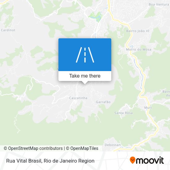 Rua Vital Brasil map