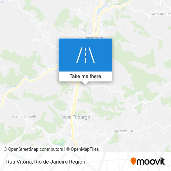 Rua Vitória map