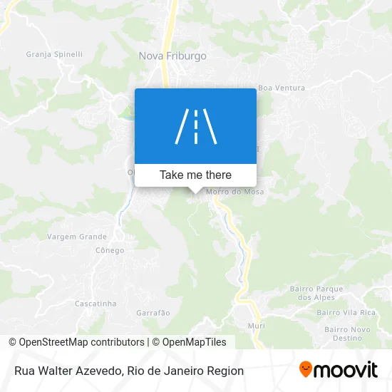 Rua Walter Azevedo map