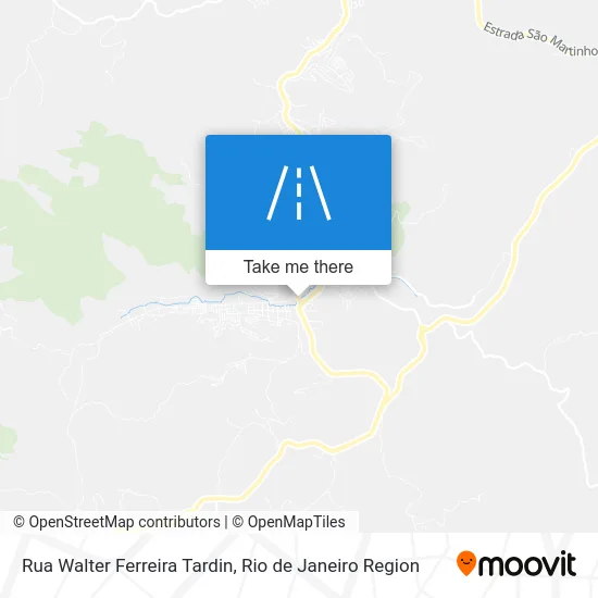 Rua Walter Ferreira Tardin map
