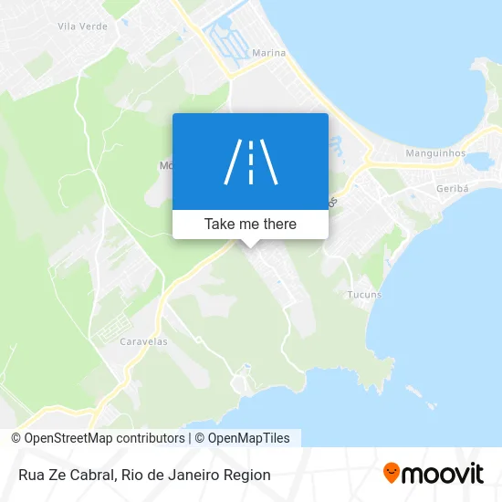 Rua Ze Cabral map