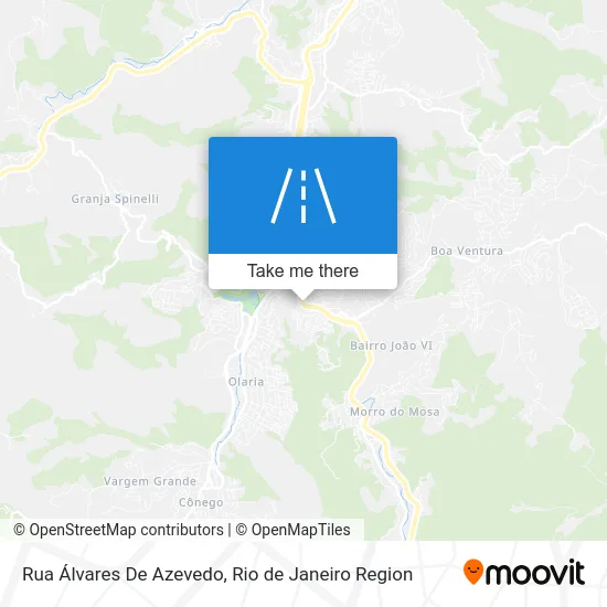 Rua Álvares De Azevedo map