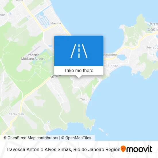 Travessa Antonio Alves Simas map