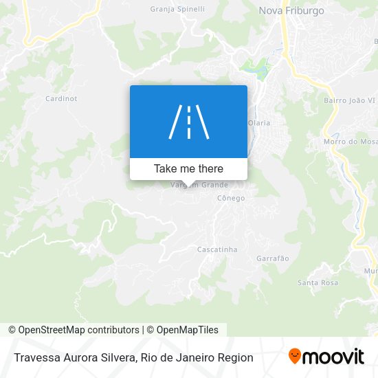 Travessa Aurora Silvera map