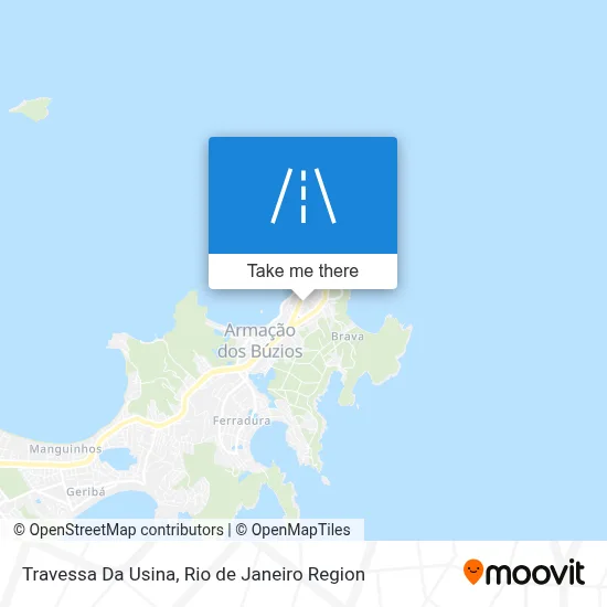 Travessa Da Usina map