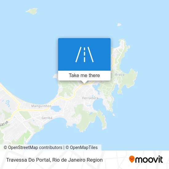 Travessa Do Portal map
