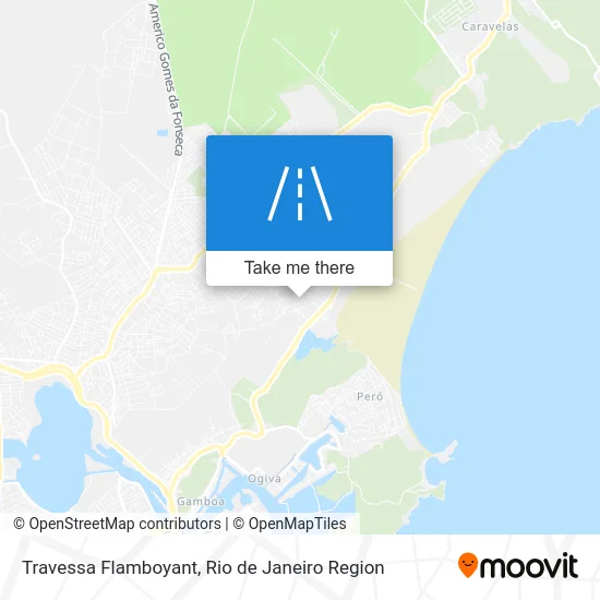 Travessa Flamboyant map