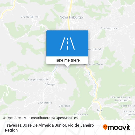 Travessa José De Almeida Junior map