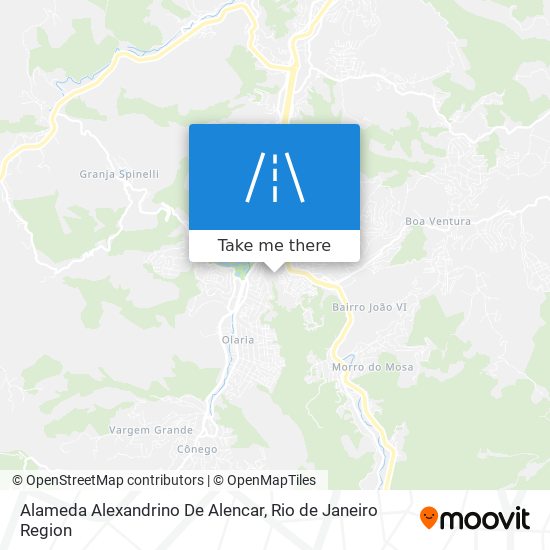 Mapa Alameda Alexandrino De Alencar
