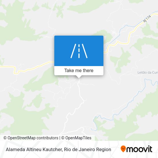 Alameda Altineu Kautcher map