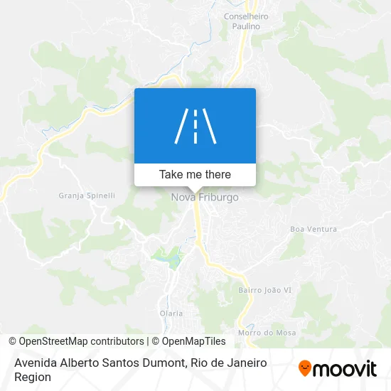 Avenida Alberto Santos Dumont map