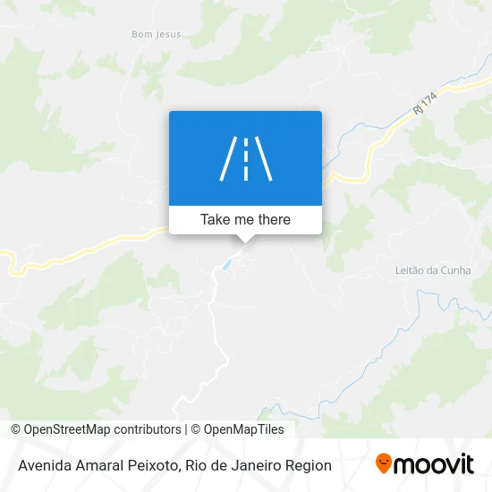 Avenida Amaral Peixoto map