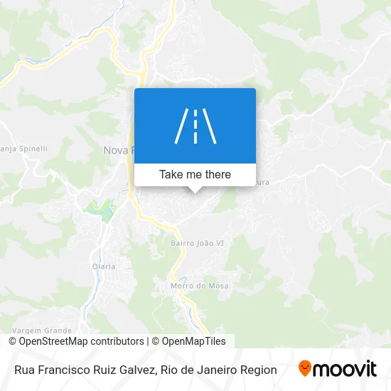 Rua Francisco Ruiz Galvez map