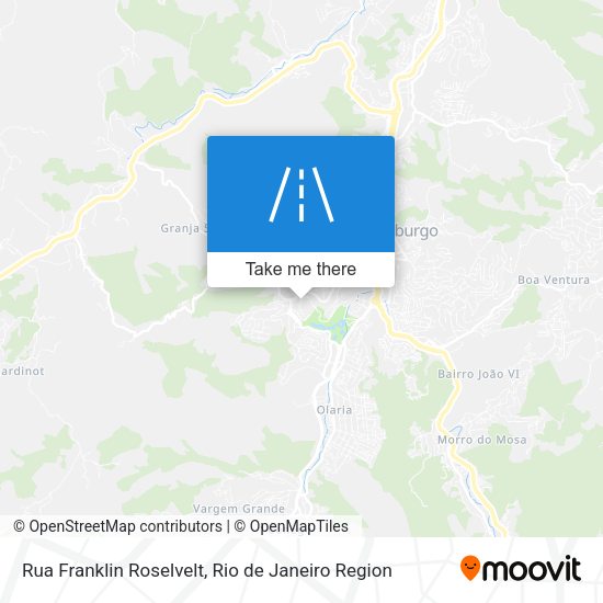 Rua Franklin Roselvelt map
