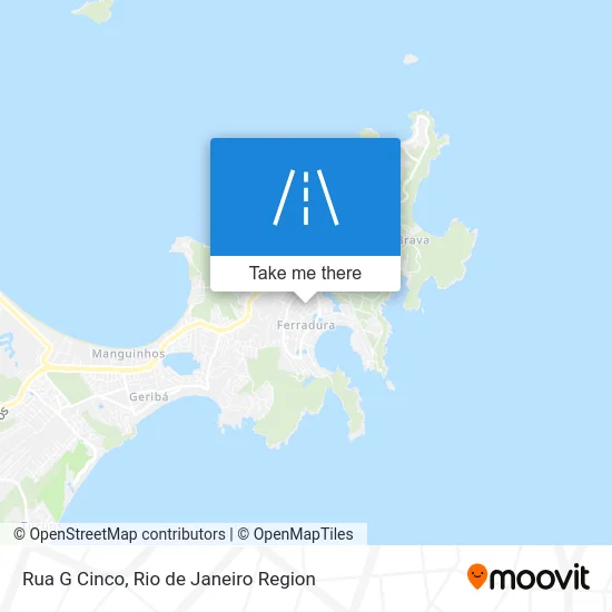 Rua G Cinco map