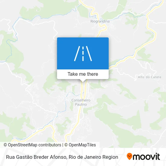 Rua Gastão Breder Afonso map