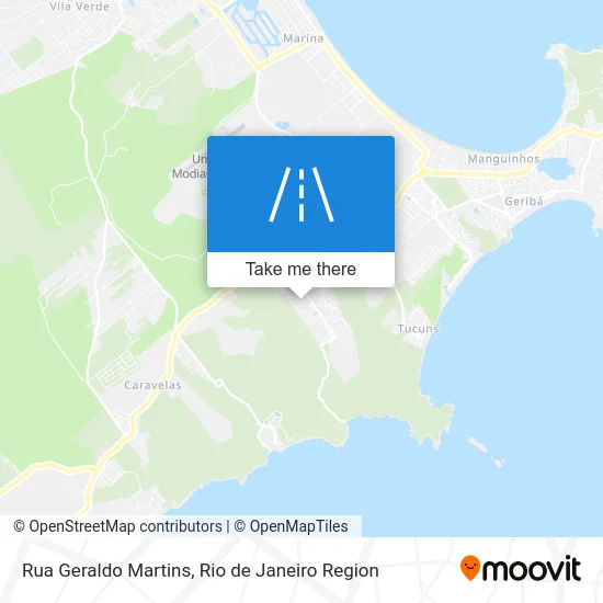 Rua Geraldo Martins map