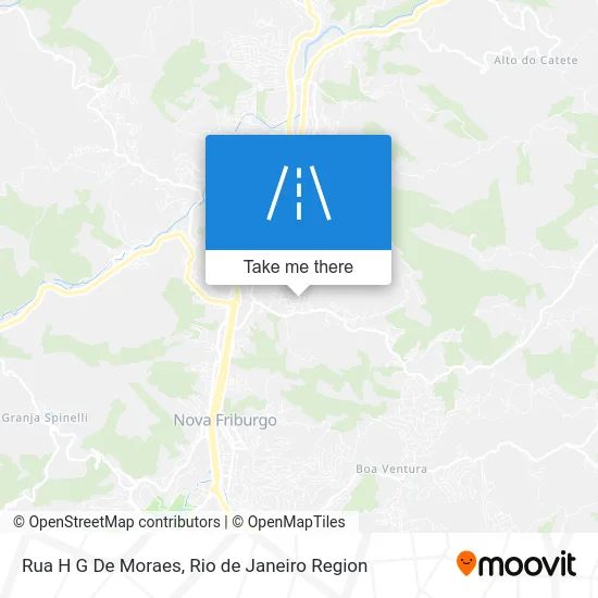 Rua H G De Moraes map