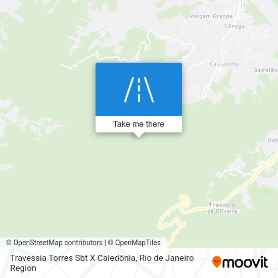 Travessia Torres Sbt X Caledônia map