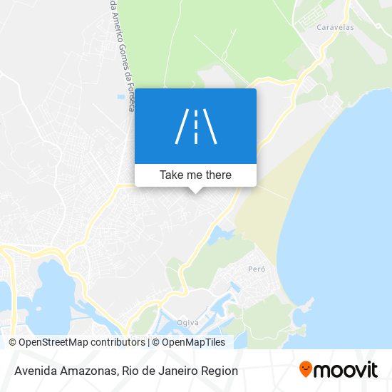 Mapa Avenida Amazonas