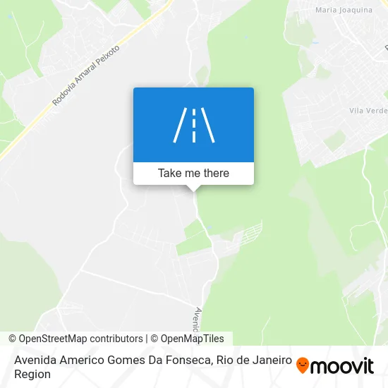 Avenida Americo Gomes Da Fonseca map