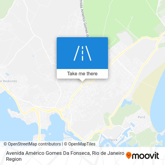Avenida Américo Gomes Da Fonseca map