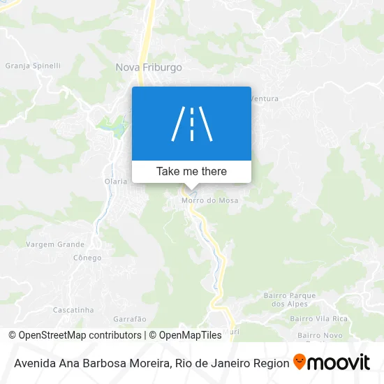 Avenida Ana Barbosa Moreira map