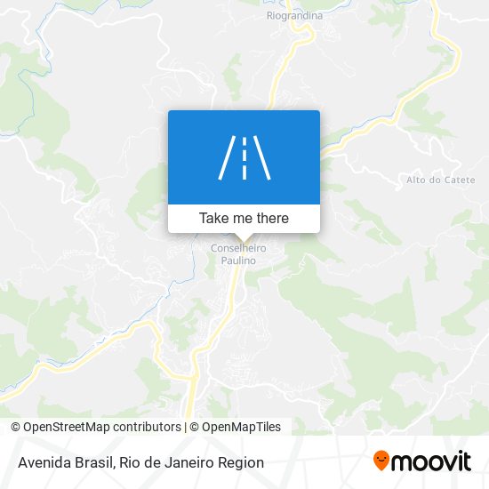 Mapa Avenida Brasil