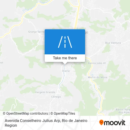 Avenida Conselheiro Julius Arp map