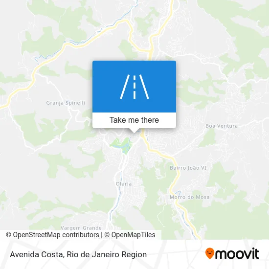 Avenida Costa map