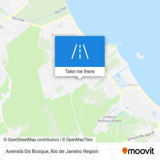 Avenida Do Bosque map