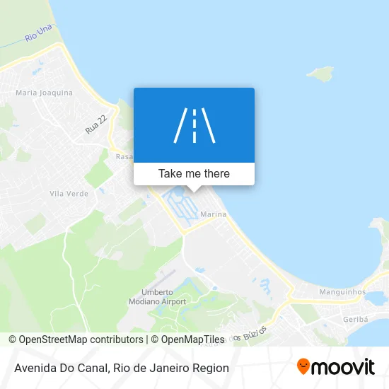 Avenida Do Canal map