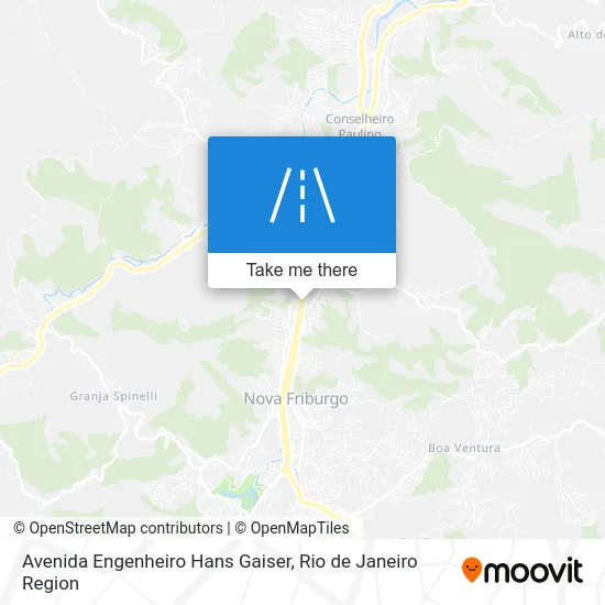 Avenida Engenheiro Hans Gaiser map