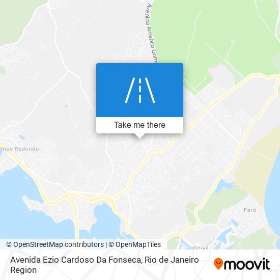 Mapa Avenida Ezio Cardoso Da Fonseca
